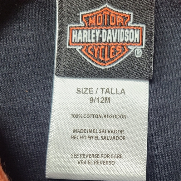 Harley Davidson onesie EUC. - Picture 2 of 2